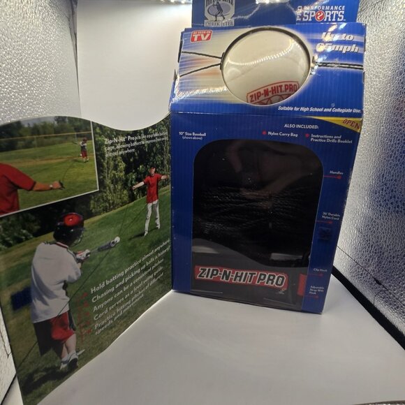 Vintage Rare Derek Jeter ZIP-N-HIT PRO 2005 New York Yankees Baseball Practice - Picture 7 of 7